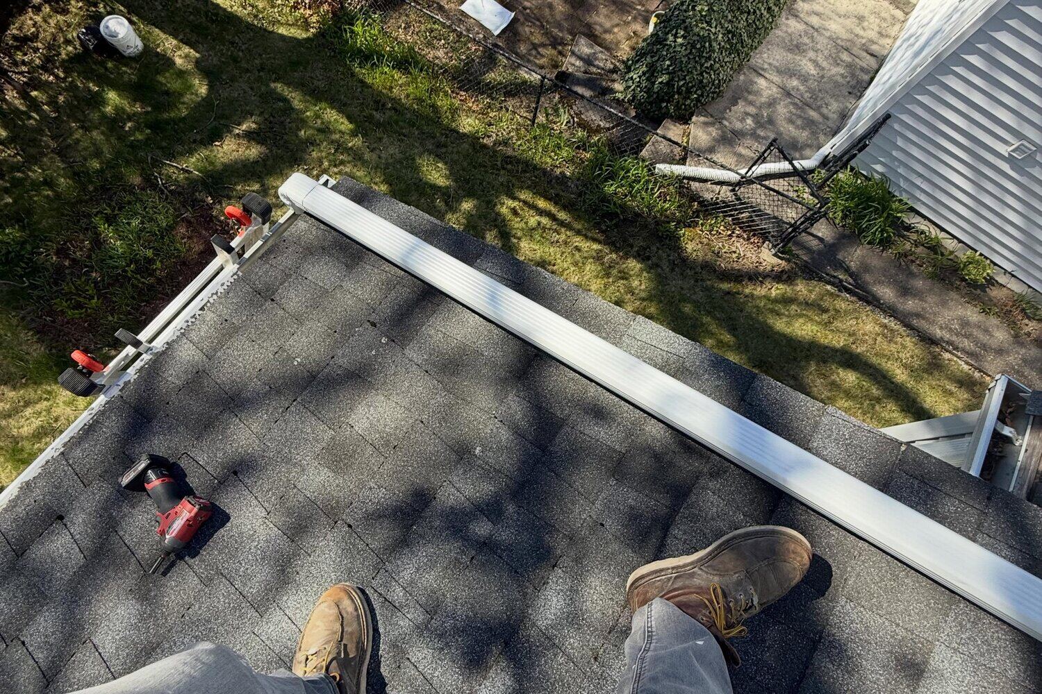 Micro-Mesh Gutter Guard Installation in South Salem, Oregon &mdash; photo 2
