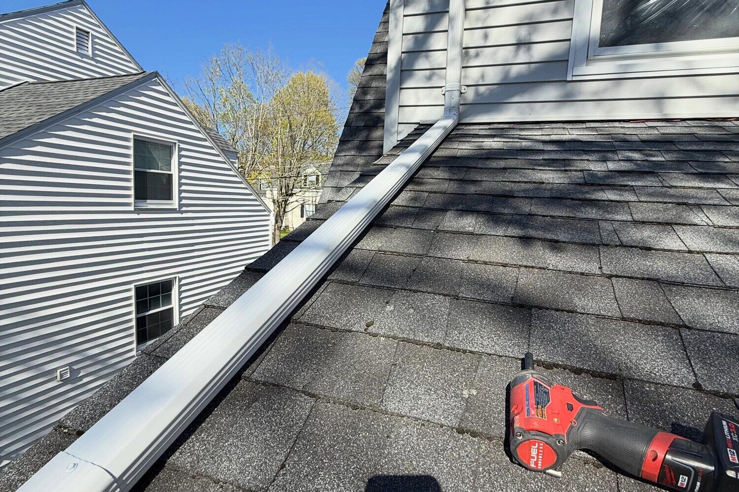 Micro-Mesh Gutter Guard Installation in South Salem, Oregon &mdash; photo 3