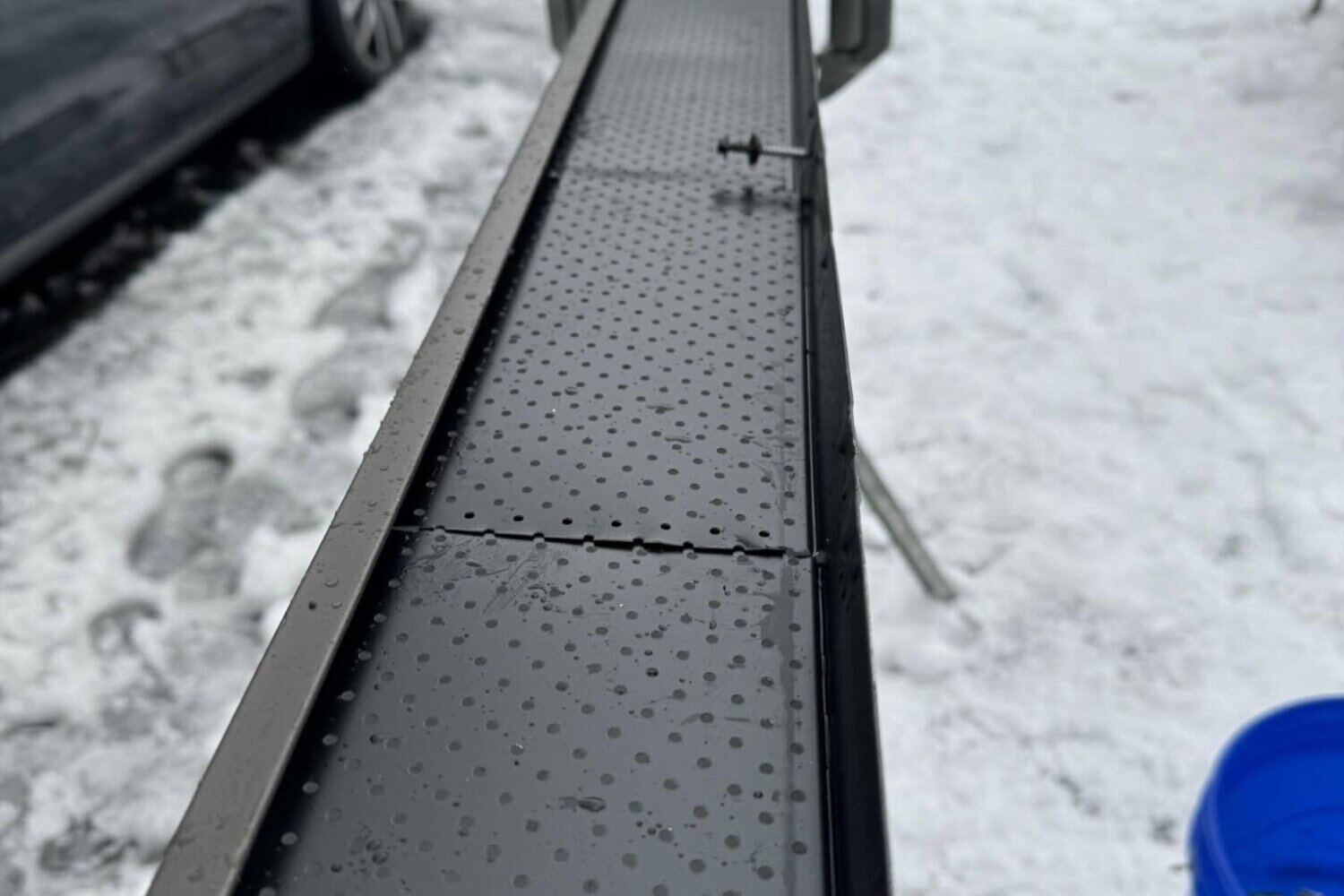 Winter Gutter Guard Installation in Keizer, Oregon &mdash; photo 4
